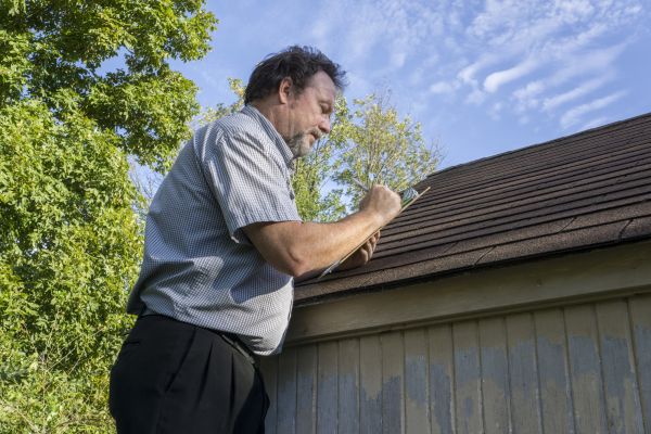 Roof Damage Inspection in Deland