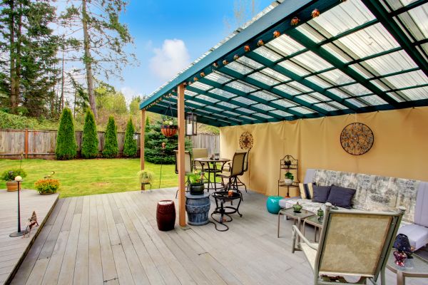 Deck Roof Construction in Deland