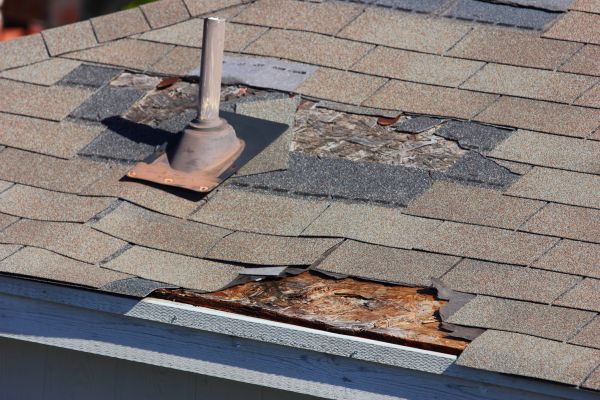 Damaged Roof Replacement in Deland