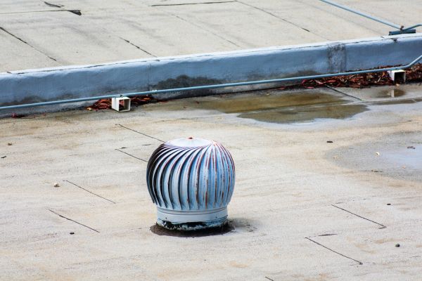 Flat Roof Vent Installation in Deland